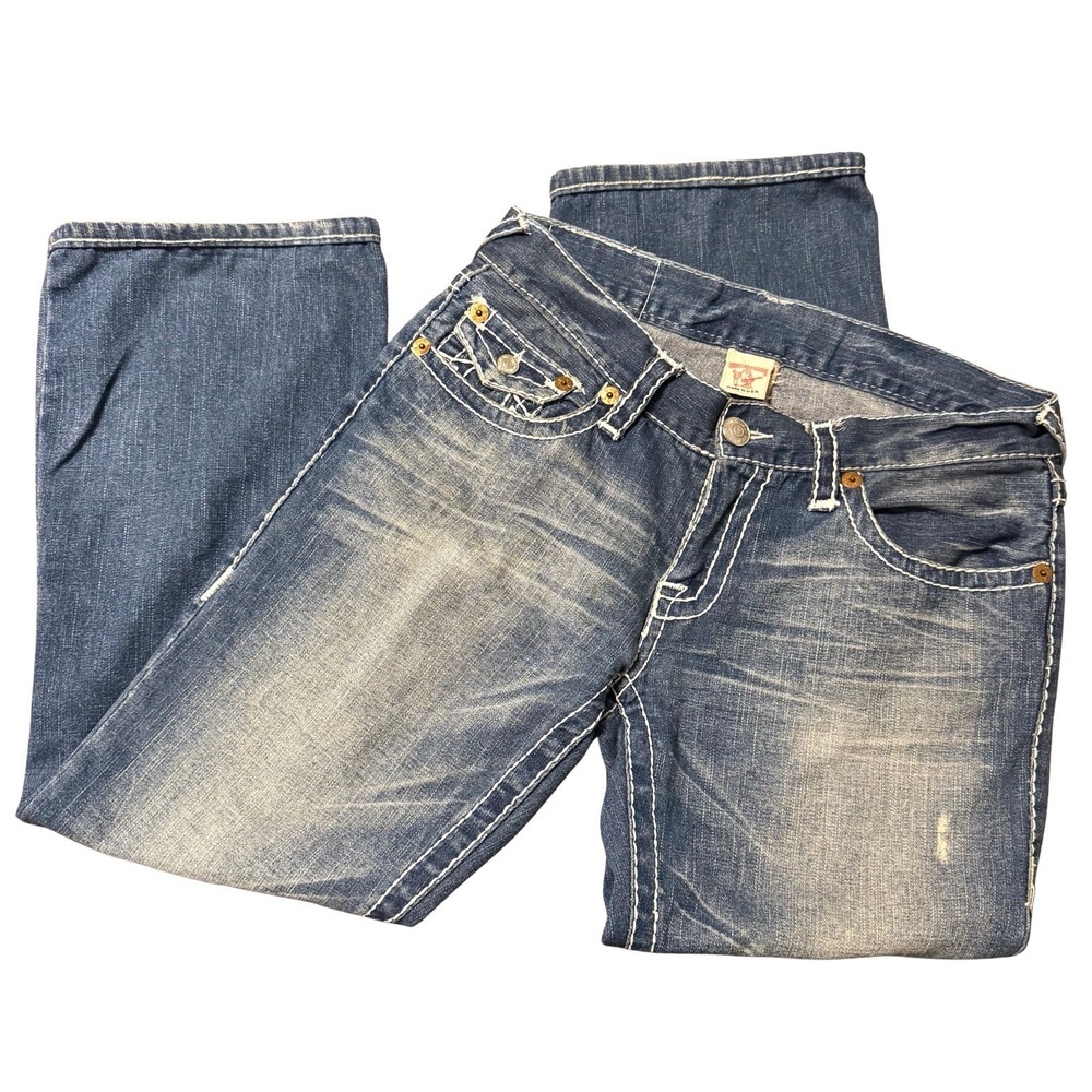 Vintage True Religion Billy Super T Jeans Mens 36x30 Made in USA Y2K‎